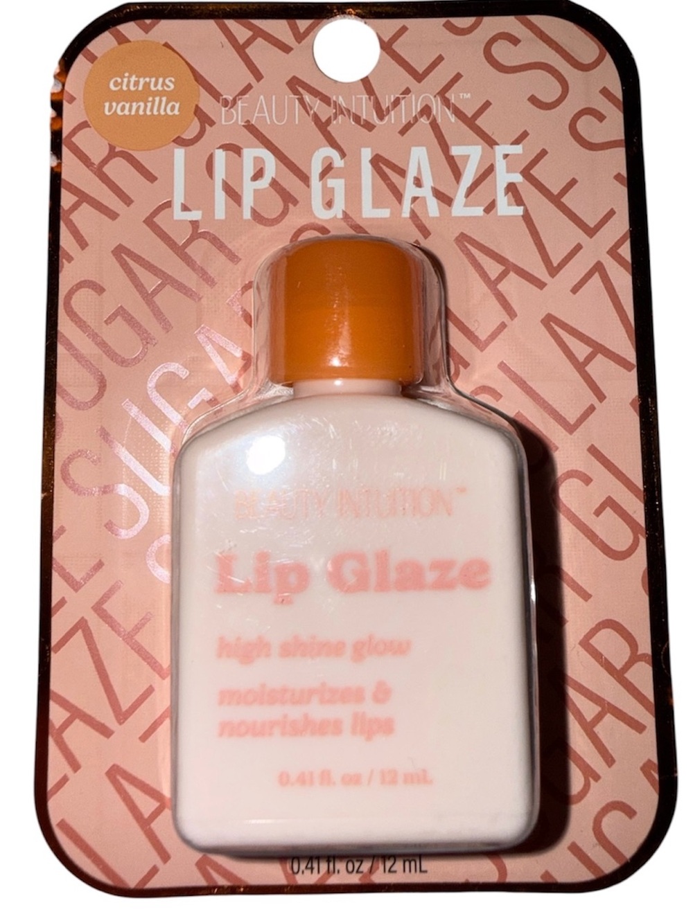 Beauty Intuition Lip Glaze Citrus Vanilla